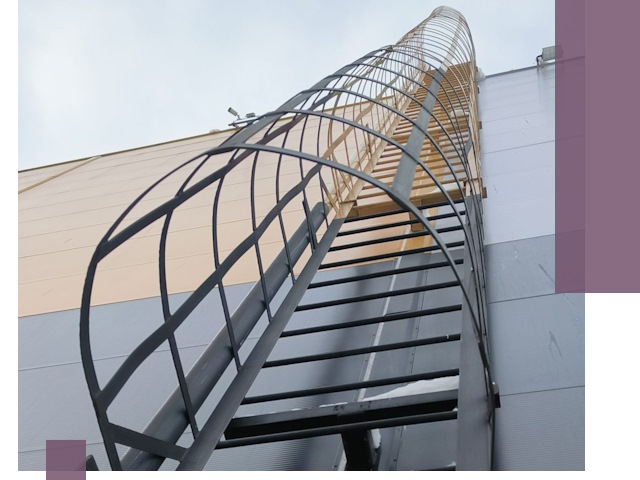 Изготовление и монтаж пожарных лестниц в Клине профессионально