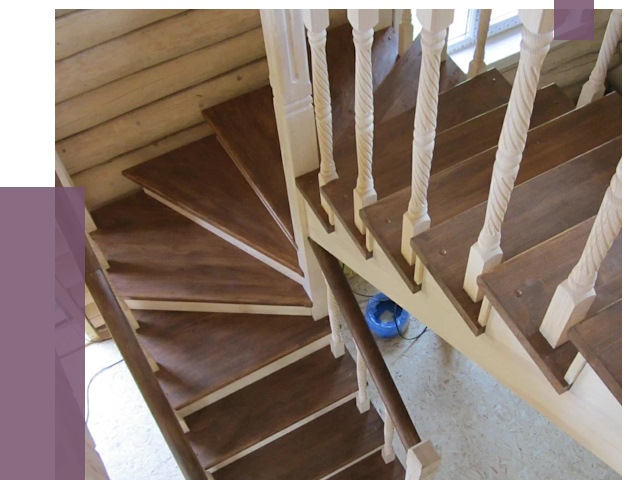 Реставрация деревянных лестниц в Клине от 4303 руб.