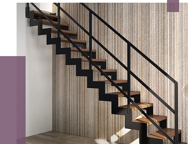 Изготовление металлических лестниц в Клине от 48664 руб. | ПРОЛЁТ-Кли