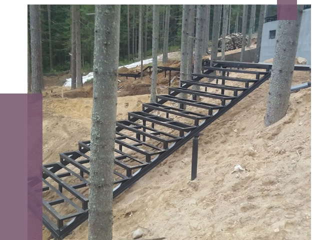 Монтаж металлических лестниц в Клине от 13575 руб. 