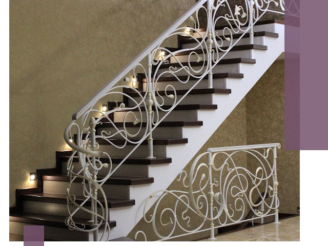 Кованые лестницы под ключ в Клине — изготовление и монтаж