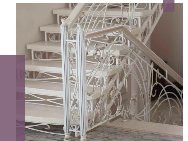 Изготовление кованых лестниц на заказ в Клине от 87083 руб. | ПРОЛЁТ-Кли
