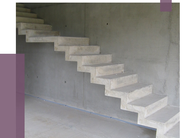 Бетонные лестницы в Клине от 18953 руб. под ключ | ПРОЛЁТ-Кли