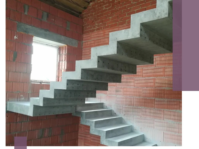 Бетонные лестницы под ключ в Клине: монтаж, демонтаж, ремонт