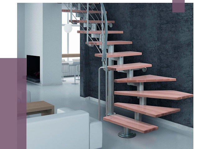 Модульные лестницы в Клине от 16904 руб. — купить в ПРОЛЁТ-Кли