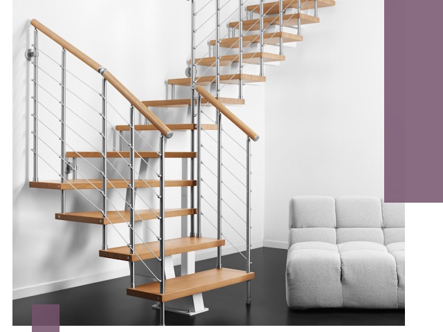 Модульные лестницы под ключ в Клине — монтаж и изготовление