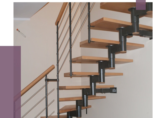 Изготовление модульных лестниц в Клине от 11526 руб. 