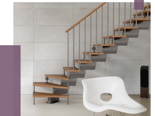 Монтаж модульных лестниц в Клине от 6352 руб. 