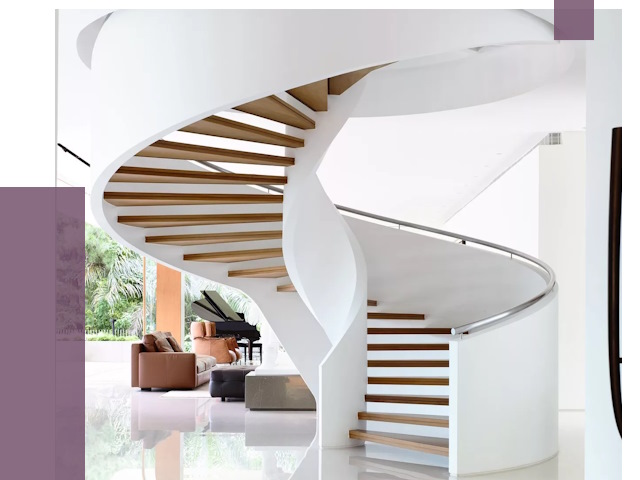 Винтовые лестницы в Клине под ключ от 48664 руб. | ПРОЛЁТ-Кли