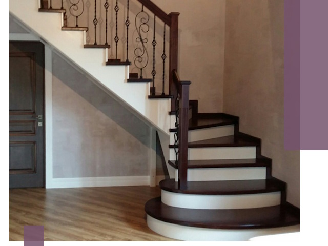 Изготовление Г-образных лестниц под ключ в Клине