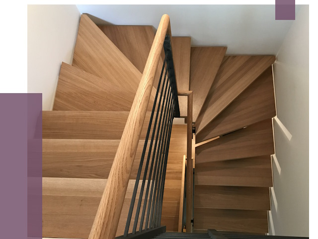 П-образные лестницы в Клине под ключ от 48664 руб. | ПРОЛЁТ-Кли