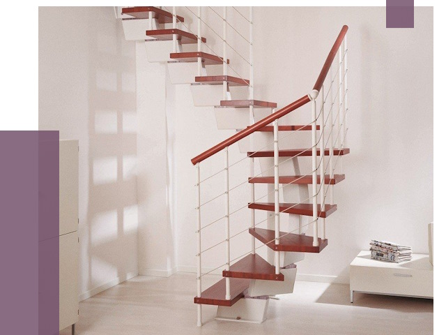 Изготовление лестниц на больцах в Клине от 9733 руб. | ПРОЛЁТ-Кли