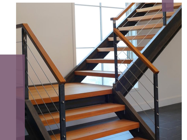 Изготовление лестниц на металлокаркасе в Клине от 18953 руб. | ПРОЛЁТ-Кли