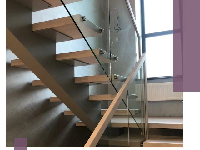 Изготовление лестниц на монокосоуре в Клине с монтажом и гарантией