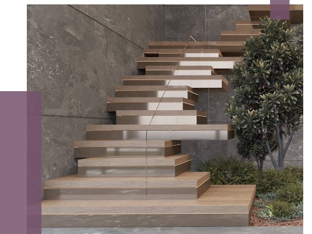 Современные лестницы в Клине от 13831 руб. | ПРОЛЁТ-Кли