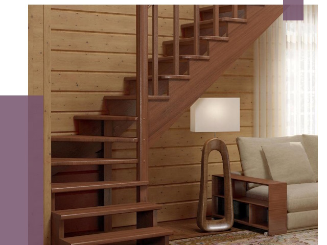 Лестницы эконом класса в Клине от 18287 руб. бюджетные решения