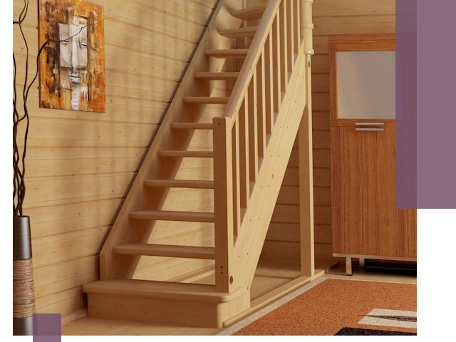 Лестницы эконом класса под ключ в Клине — недорого и быстро