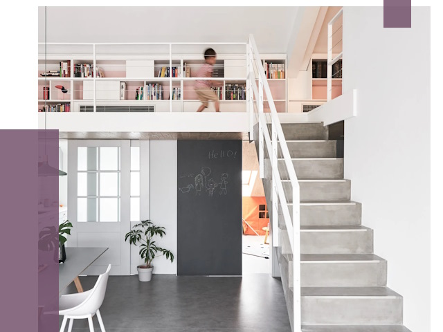 Лестницы для двухуровневой квартиры в Клине от 176726 руб. | ПРОЛЁТ-Кли