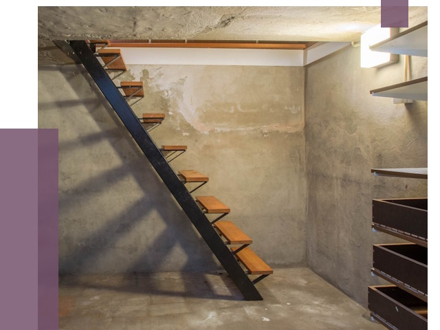 Лестницы в подвал в Клине от 13165 руб. — монтаж | ПРОЛЁТ-Кли