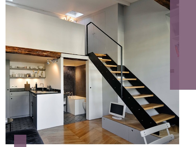 Лестницы на антресоль под ключ в Клине — изготовление и монтаж