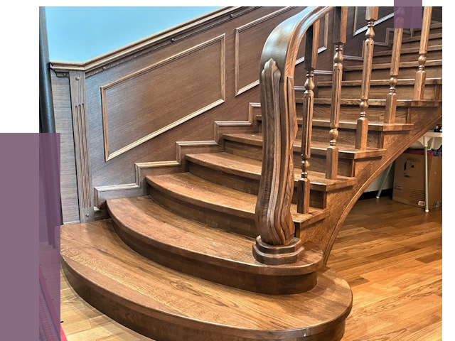 Дубовые лестницы под ключ в Клине от 176726 руб. — ПРОЛЁТ-Кли