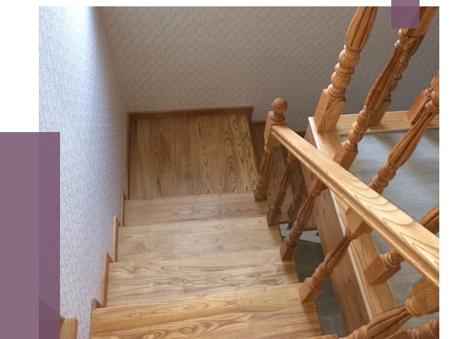 Сосновые лестницы в Клине под ключ от 8094 руб.  | ПРОЛЁТ-Кли