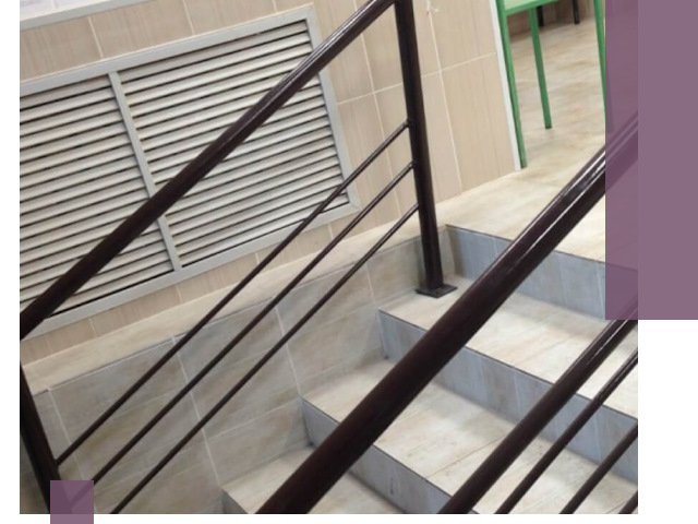 Изготовление перил из металла под ключ в Клине