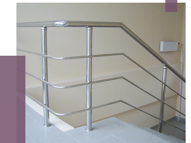 Алюминиевые перила в Клине от 6352 руб. под ключ | ПРОЛЁТ-Кли