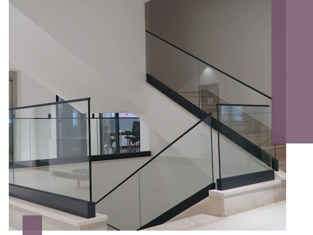 Стеклянные перила премиум-класса с установкой в Клине