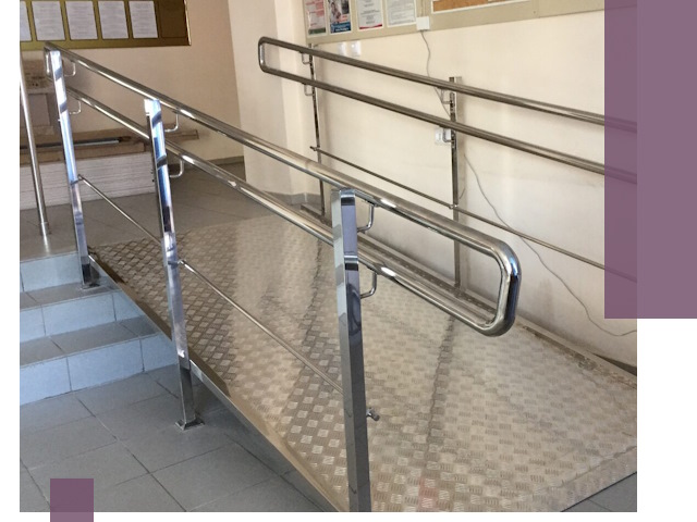 Перила для инвалидов в Клине — надежные поручни и ограждения