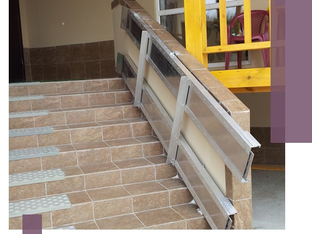 Откидные пандусы под ключ в Клине — монтаж и демонтаж