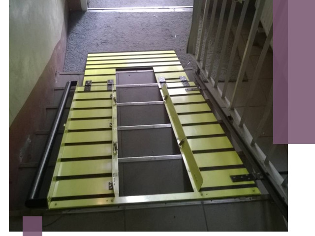 Профессиональный монтаж пандуса в подъезд в Клине