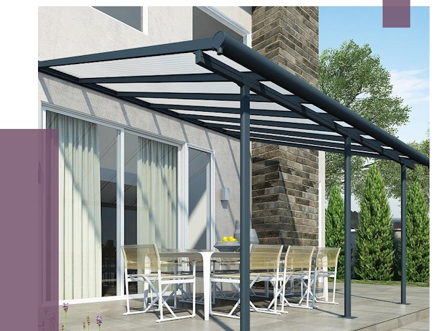 Навесы пристенные в Клине от 9118 руб. — монтаж и установка | ПРОЛЁТ-Кли