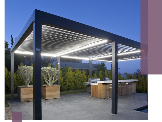 Навесы отдельно стоящие под ключ в Клине из металла и поликарбоната