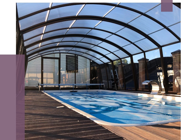 Навесы для бассейна в Клине от 16802 руб. под ключ | ПРОЛЁТ-Кли