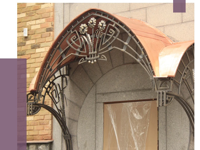 Арочные козырьки в Клине от 14599 руб. 