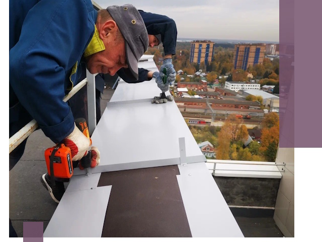 Монтаж парапетов в Клине — установка прочных металлических ограждений