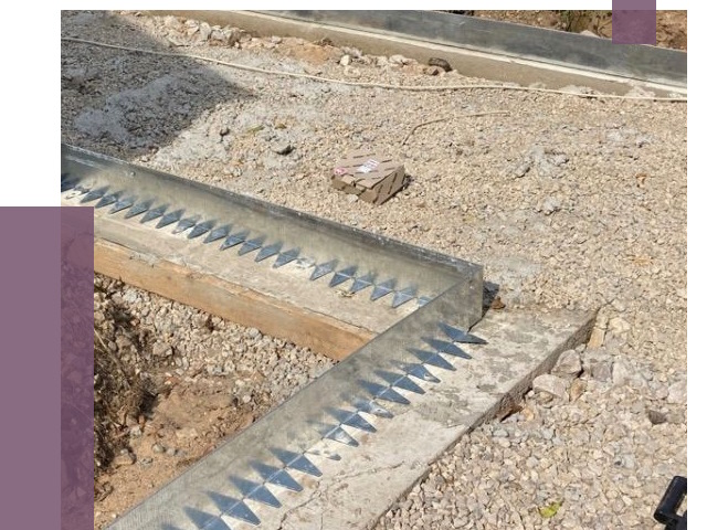 Нержавеющие бордюры в Клине от 4815 руб. под ключ | ПРОЛЁТ-Кли