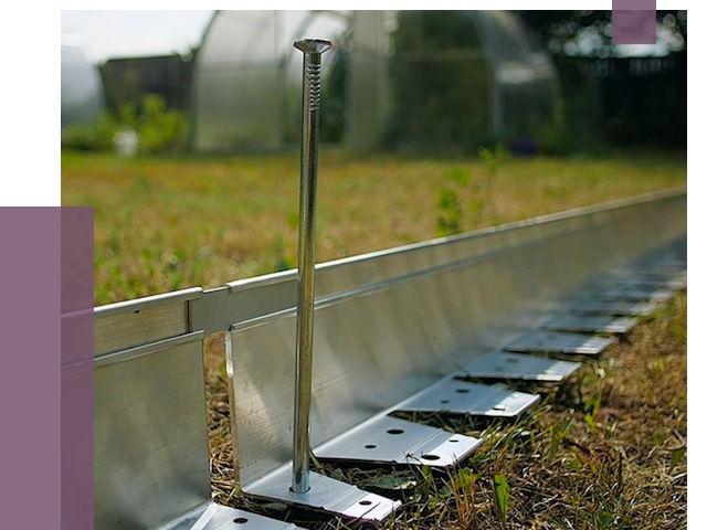 Металлические бордюры для газона в Клине от 4303 руб. | ПРОЛЁТ-Кли