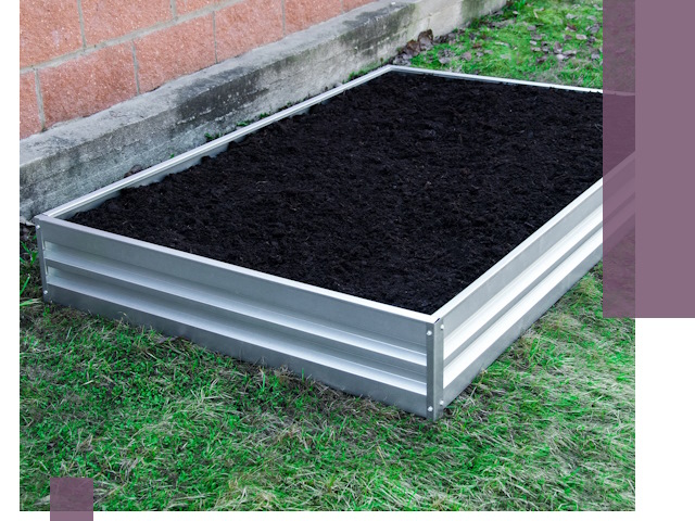 Металлические бордюры для грядок в Клине: прочность и аккуратность
