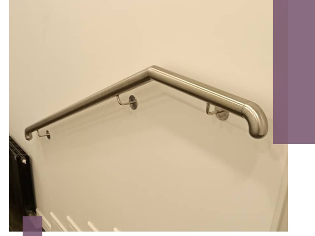 Изготовление пристенных поручней в Клине под ключ за сроки