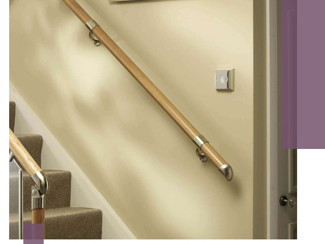 Монтаж пристенных поручней профессионально в Клине