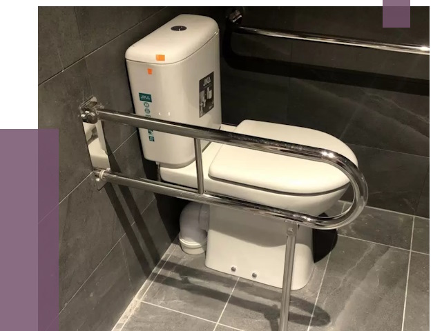 Поручни для санузлов в Клине от 4303 руб.  | ПРОЛЁТ-Кли