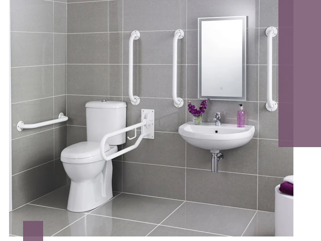 Поручни для санузлов в Клине: установка, ремонт и монтаж