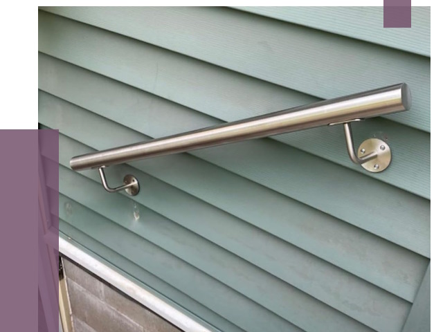 Поручни из нержавеющей стали в Клине от 7684 руб.  | ПРОЛЁТ-Кли