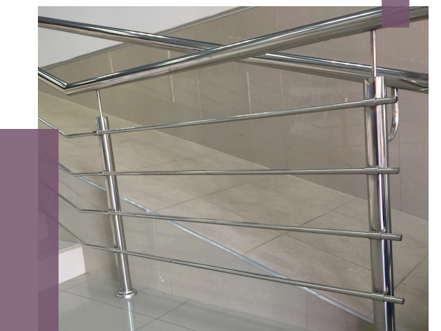 Изготовление поручней из нержавеющей стали в Клине