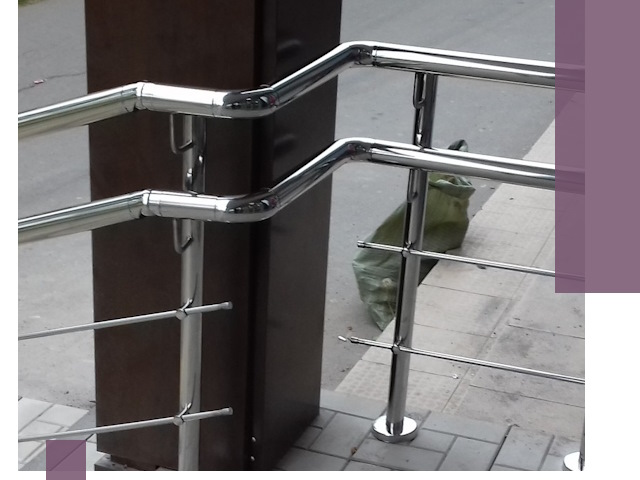 Монтаж поручней из нержавеющей стали в Клине качественно и быстро